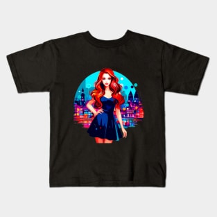 Fire and City Kids T-Shirt